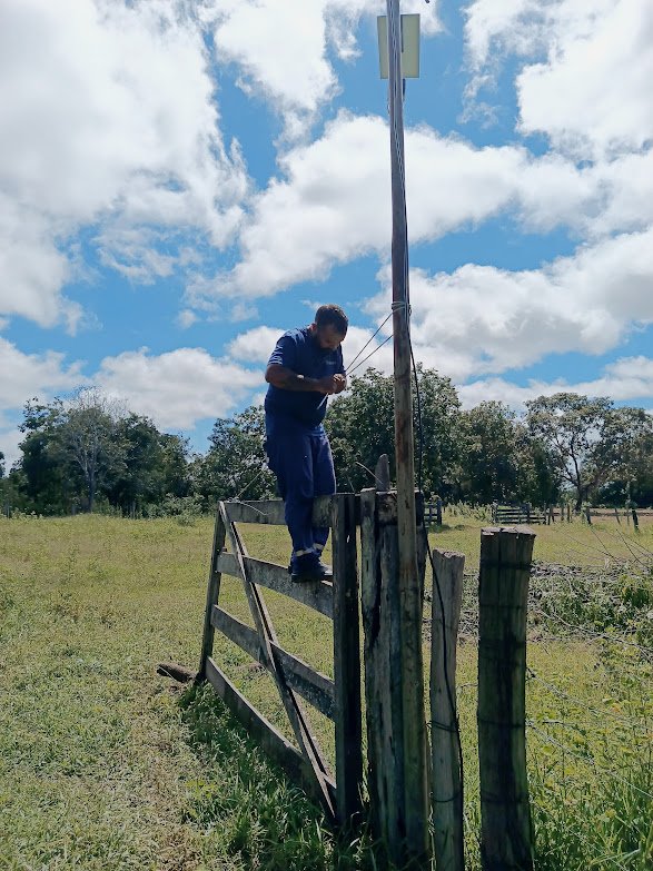 Instalação de Câmeras Rural